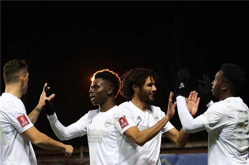 لاعبو ارسنال