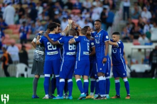 لاعبو الهلال السعودي