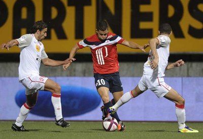 جانب من مبارة نانسي وليل