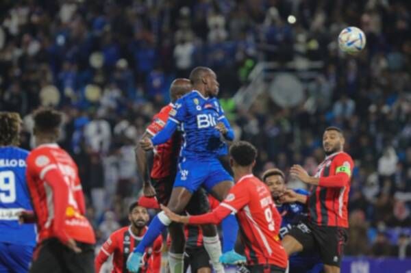 جانب من المباراة