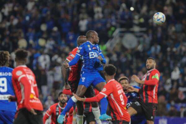 جانب من المباراة