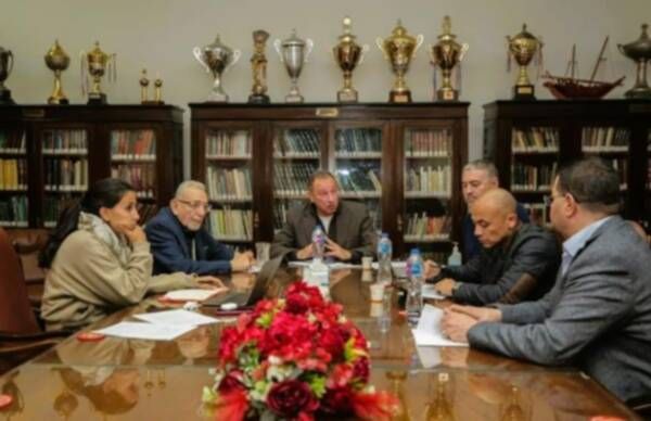 من اجتماع الخطيب مع شركة الكرة