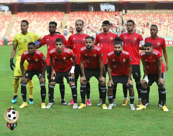 لاعبو منتخب ليبيا