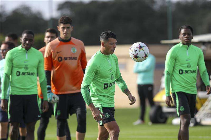 لاعبو سبورتينج لشبونة