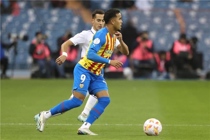 جانب من المباراة