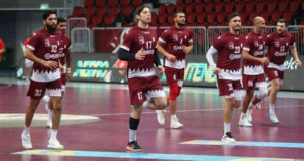 لاعبو المنتخب القطري لليد