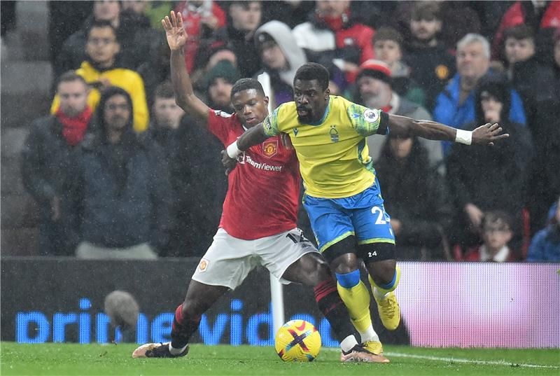 مانشستر يونايتد ونوتينجهام فورست