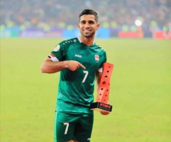 حسين علي لاعب العراق