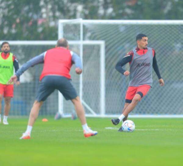 جانب من تدريبات المنتخب العراقي