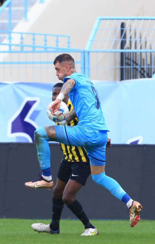 من المباراة