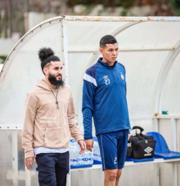 ربيع شادي في تدريبات الاتحاد