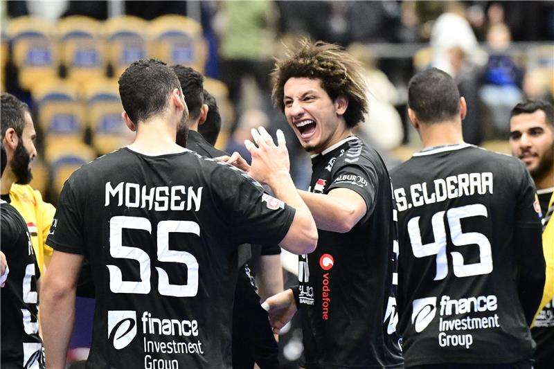 لاعبو منتخب مصر لليد