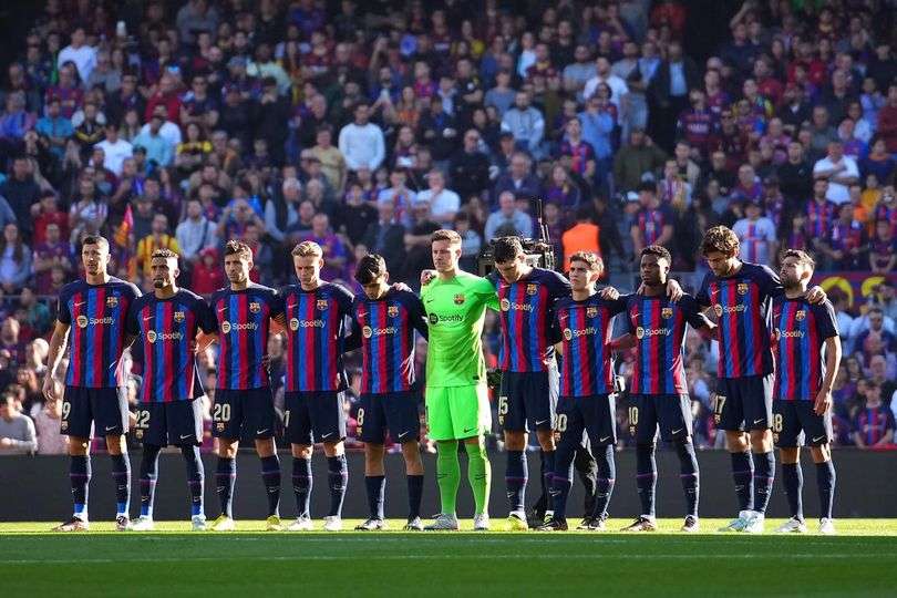 لاعبو برشلونة