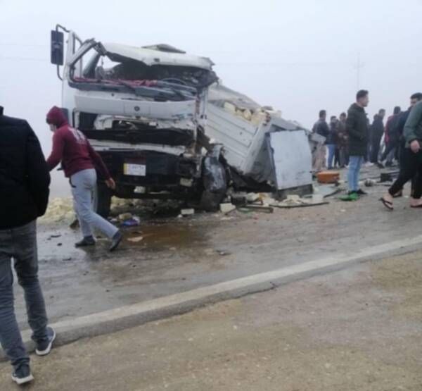 من الحادث