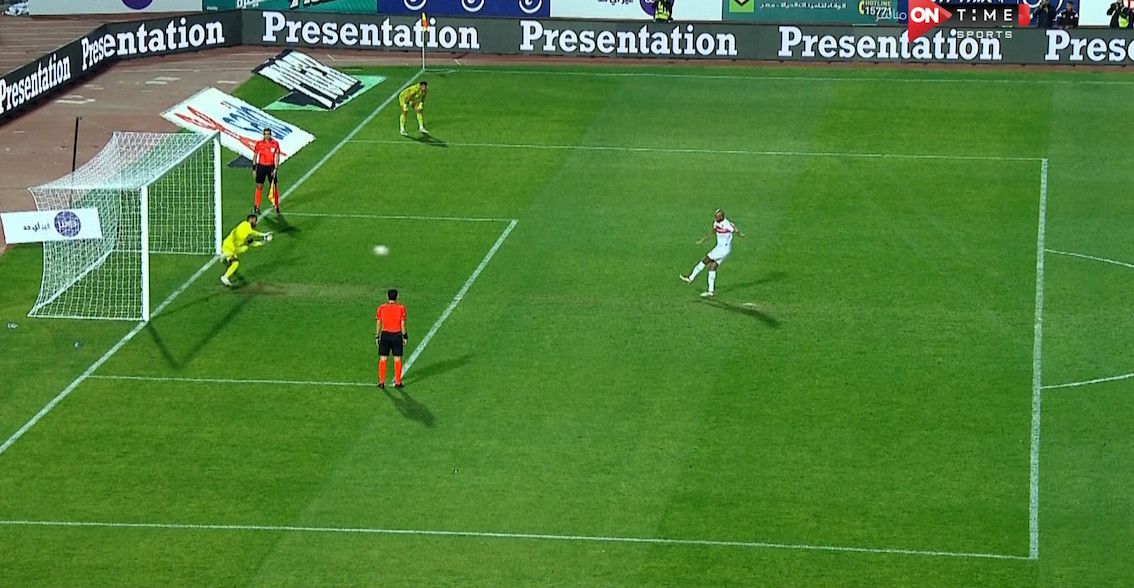 لحظة إهدار شيكابالا لركلة الترجيح