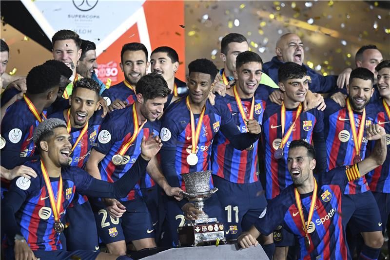 لاعبو برشلونة