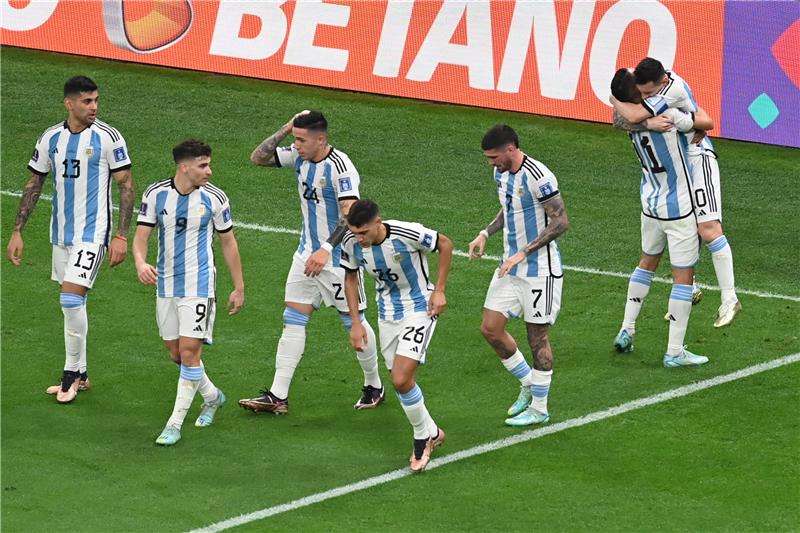 لاعبو منتخب الأرجنتين