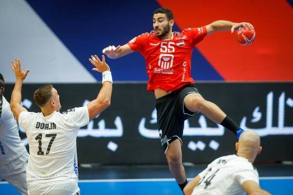 من مباراة مصر وأمريكا اليوم