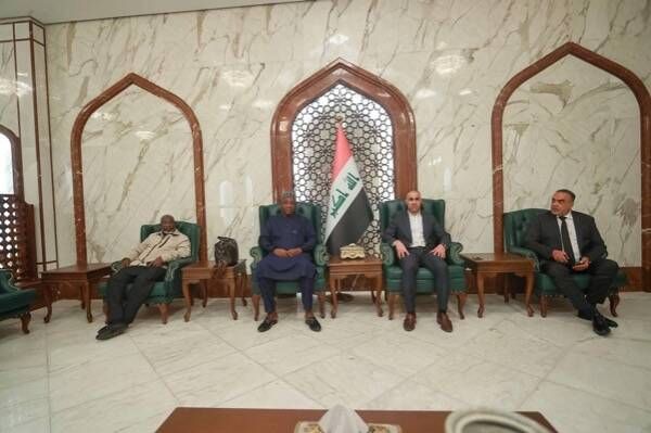 من وصول وفد الاتحاد النيجيري