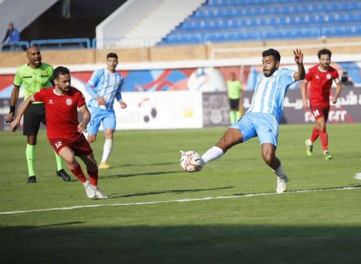 جانب من المباراة