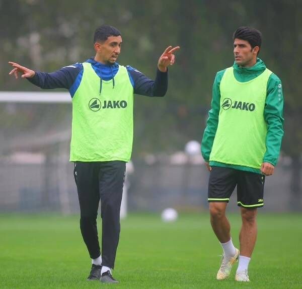 من مران المنتخب العراقي