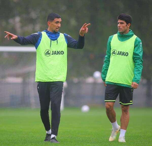 من مران المنتخب العراقي