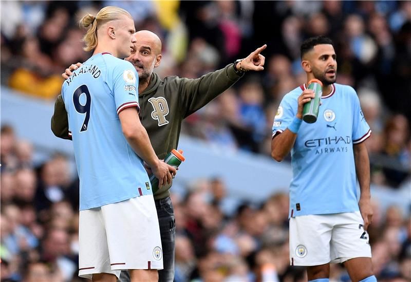 هالاند وجوارديولا