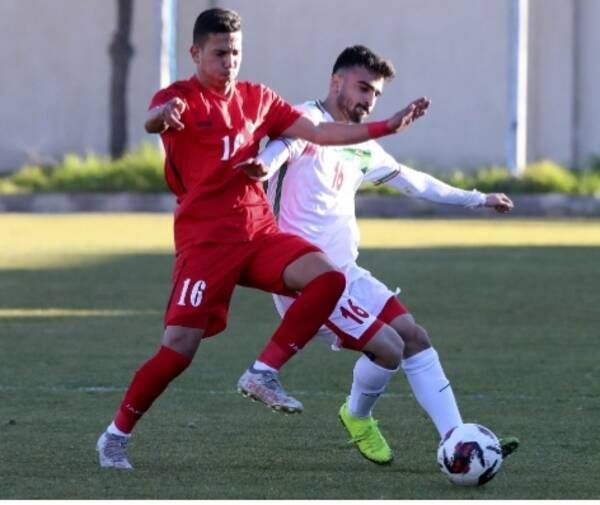 جانب من المباراة