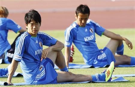 شارك نجم دوتموند الالماني شينجي كاغاوا في تدريبات اليوم