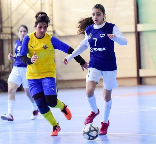 جانب من المباراة