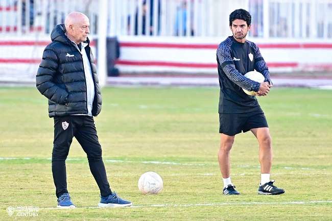 فيريرا من مران الزمالك