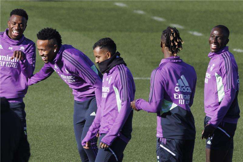 من تدريبات الفريق الملكي