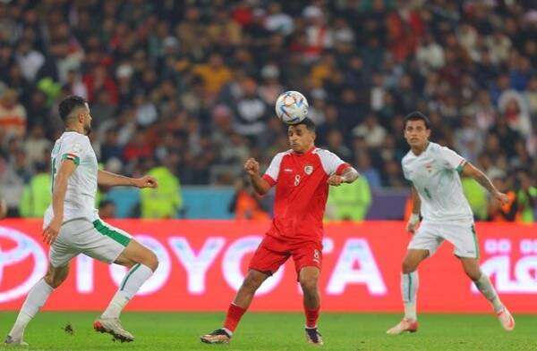 من لقاء العراق وعمان