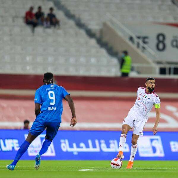 من لقاء الشارقة والنصر