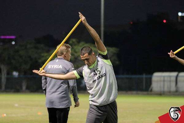 من تدريبات المنتخب