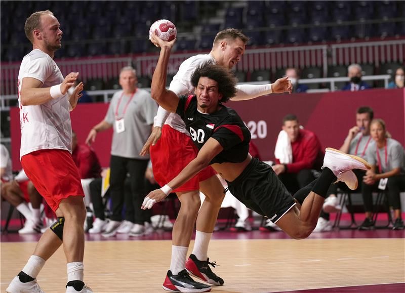 من مواجهة سابقة بين مصر والدنمارك