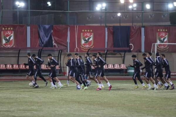 من تدريبات الفريق