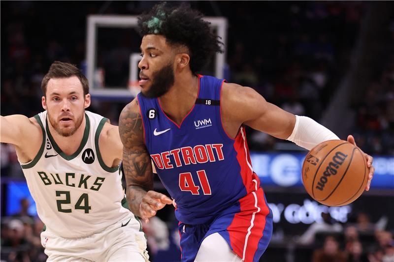 من مباراة بكس وديترويت بيستونز