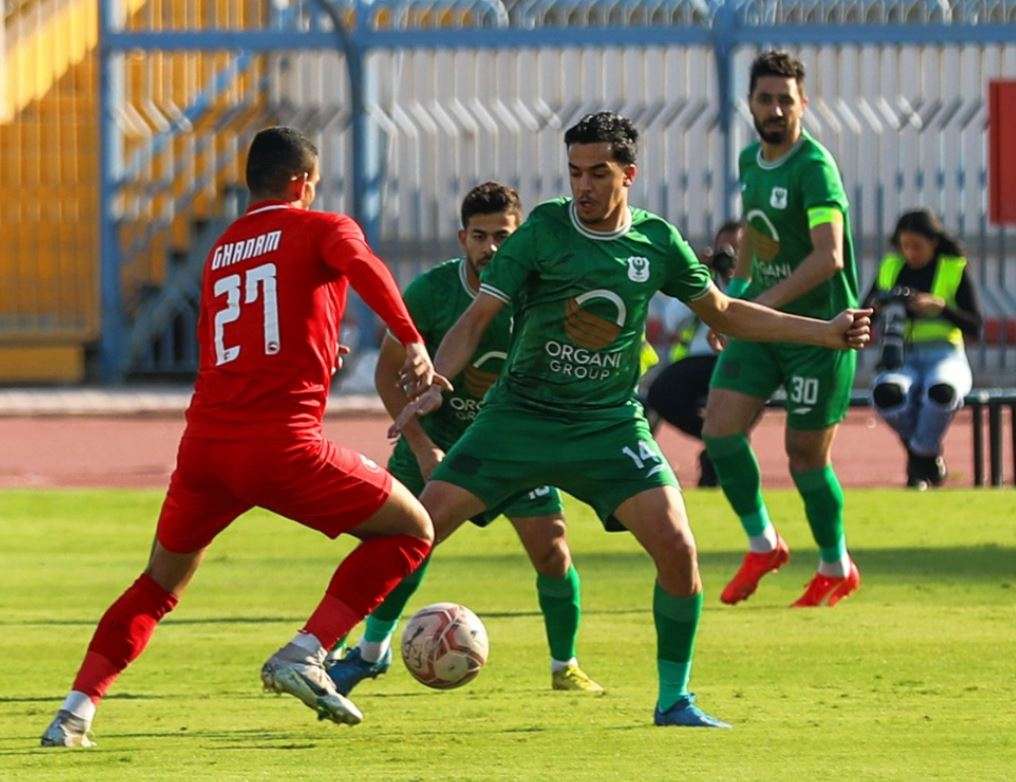 جانب من المباراة