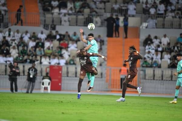 جانب من المباراة