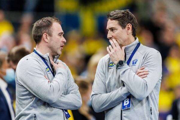 أبيلجرين مع المدير الفني للسويد