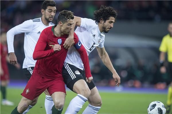 كريستيانو رونالدو وأحمد حجازي