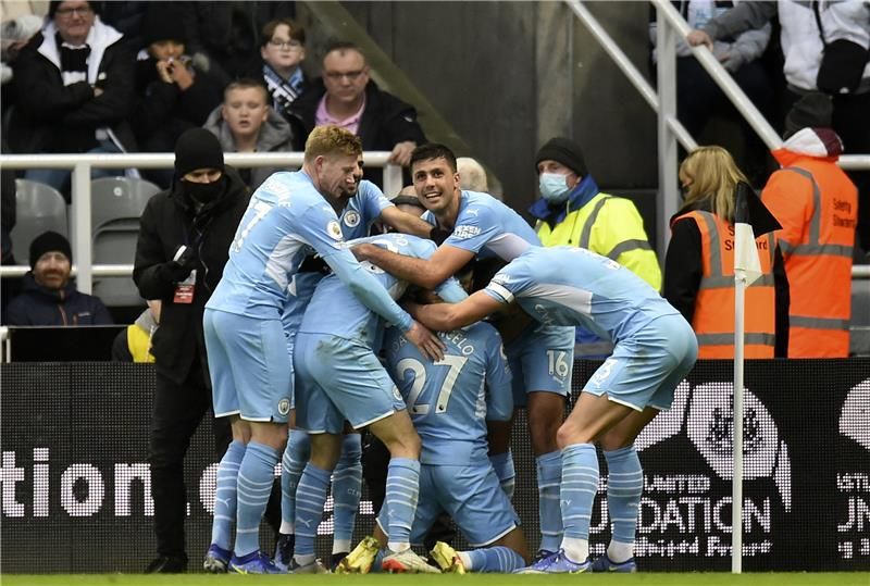 لاعبو مانشستر سيتي