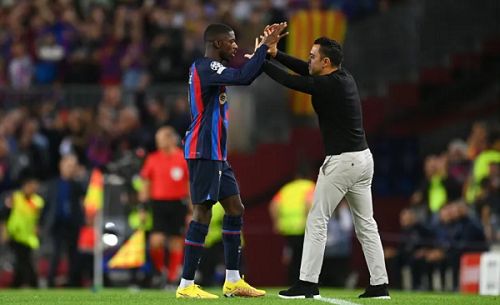 تشافي مع ديمبلي