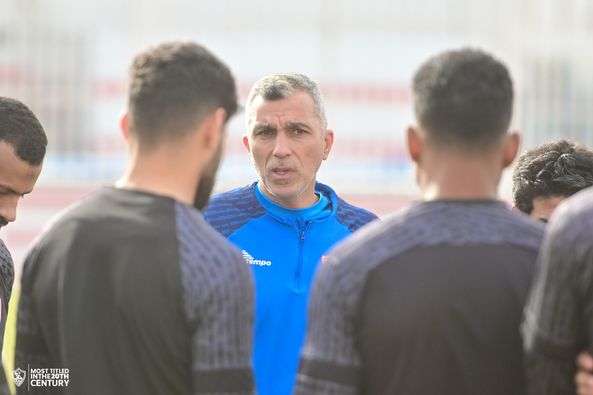 أسامة نبيه من مران الزمالك