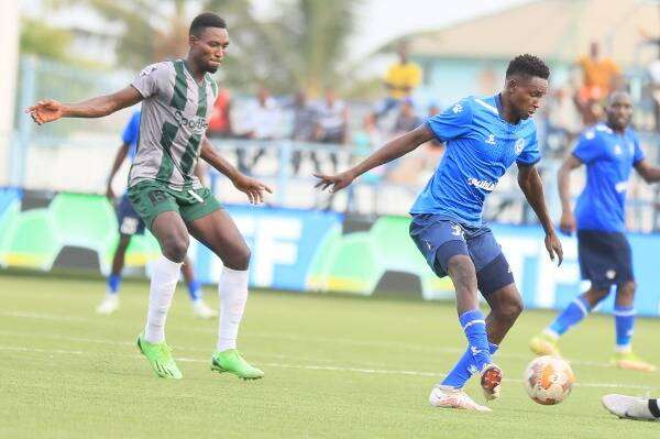 جانب من المباراة