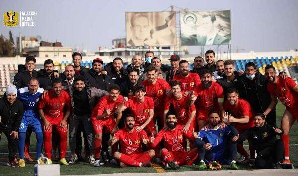 فريق الجيش بعد المباراة