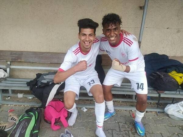 فرحة لاعبي الرياضي