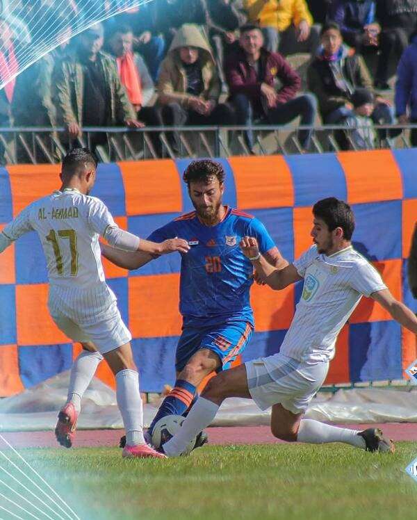 من مباراة الكرامة وجبلة