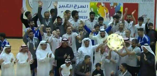 من مراسم التتويج